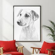 Charcoal B&W Isolated