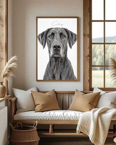 Portrait Style: Crosshatch