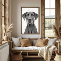 Crosshatch B&W Isolated