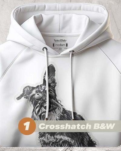 T&B Pet Portrait Hoodie