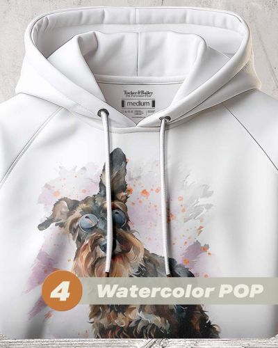 T&B Pet Portrait Hoodie