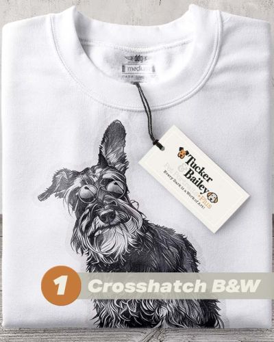 T&B Pet Portrait T-Shirt