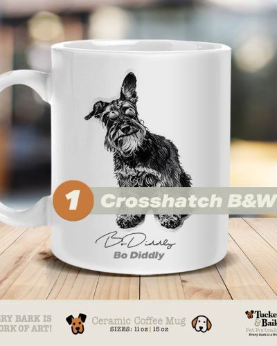 T&B Pet Portrait Mug