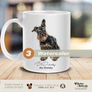 T&B Pet Portrait Mug